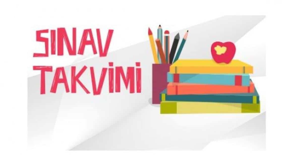 1. DÖNEM 1. YAZILI TARİHLERİ BELİRLENDİ