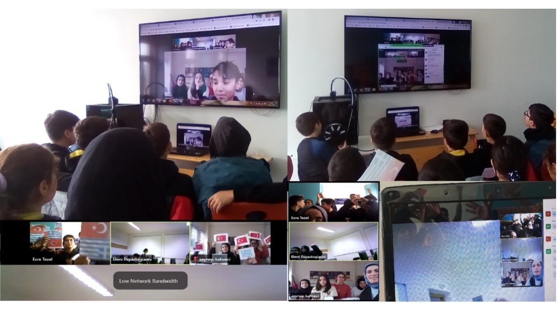 Technology Leadership and AI E-Twinning Projemizin İlk Öğrenci Toplantısını Gerçekleştirdik